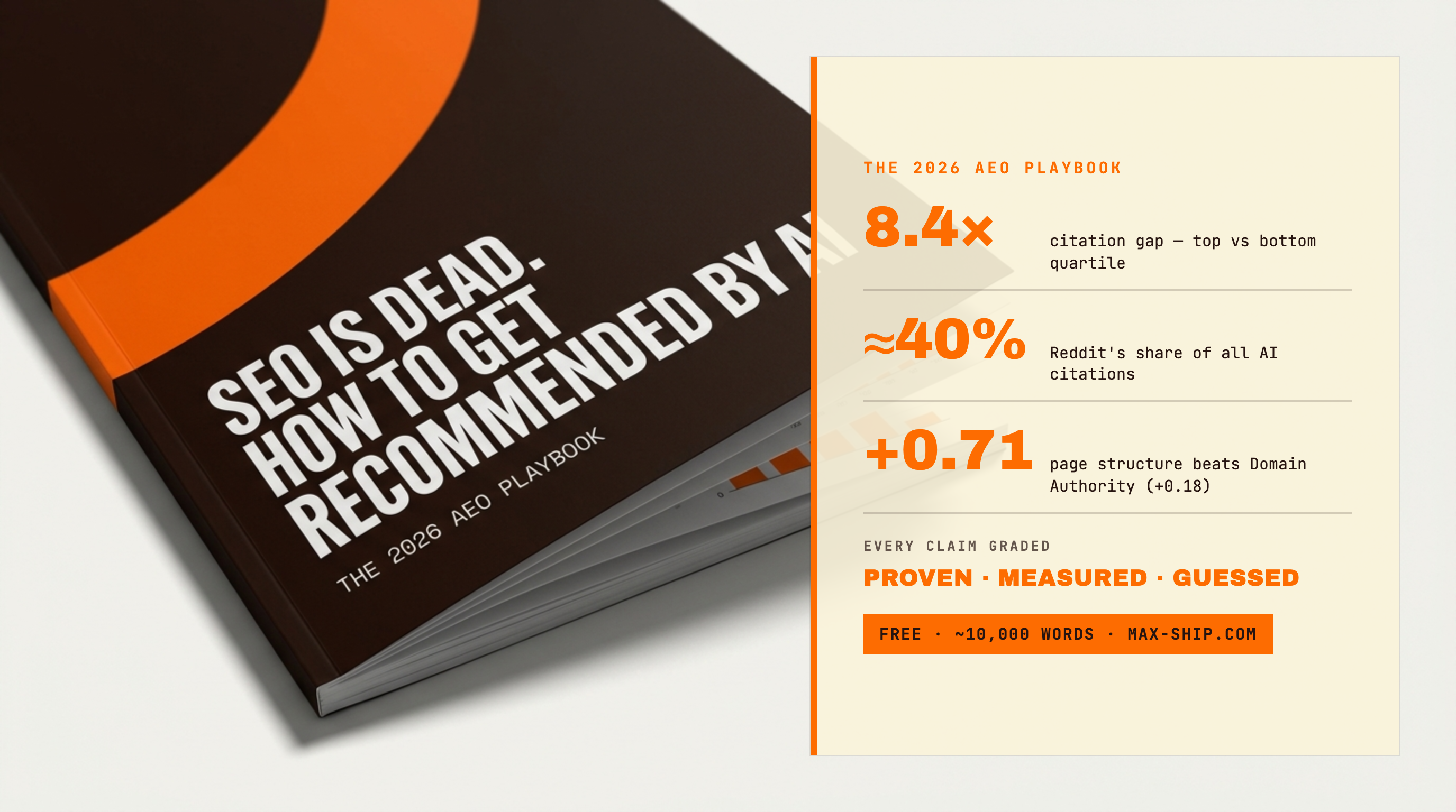 The 2026 AEO Playbook — SEO is dead. How to get recommended by AI.